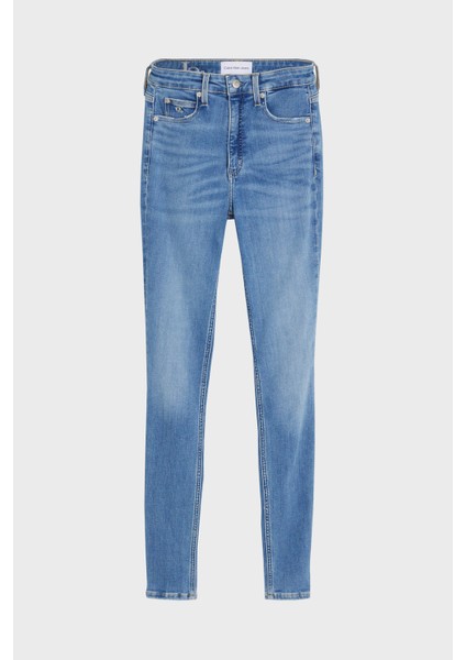 Pamuklu Yüksek Bel Dar Paça Skinny Fit Jeans J20J2206261A4 Bayan Kot Pantolon J20J220626 1A4