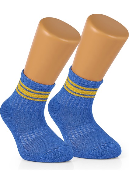 4 Çift Pamuklu Erkek Bebek Çocuk Çizgili Soket Çorap fırsatları