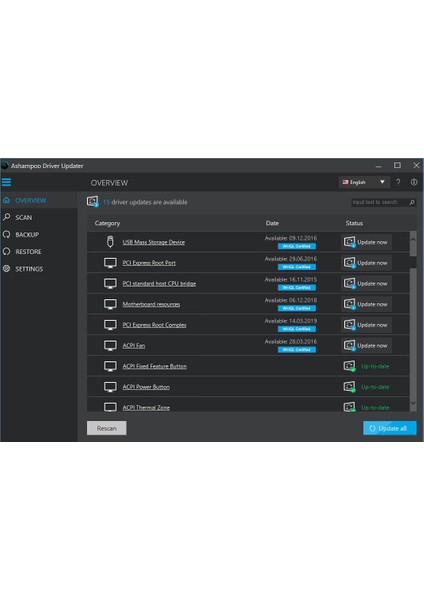 ® Driver Updater - 3 Cihaz 1 Yıl Dijital Kod