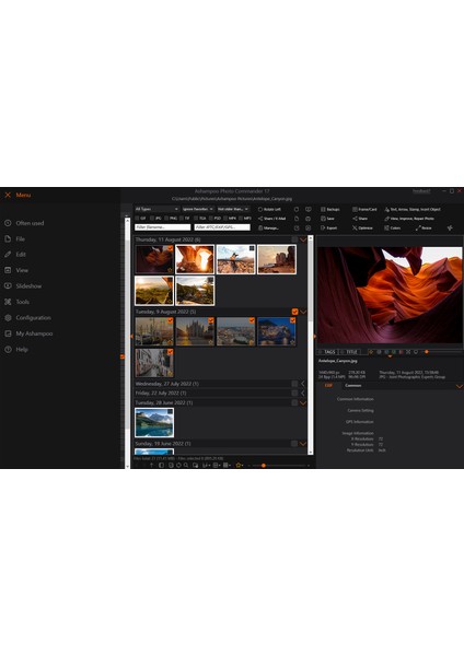 ® Photo Commander 17 - Hepsi bir Arada Görüntü Yöneticisi, Düzenleyici ve Görüntüleyici!