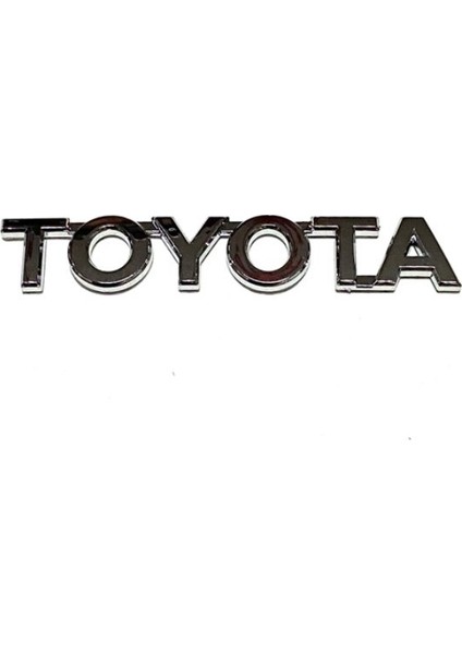 Yazı (Logo-Amblem) Yaris 2006-2010 Arka (Toyota Yazısı)