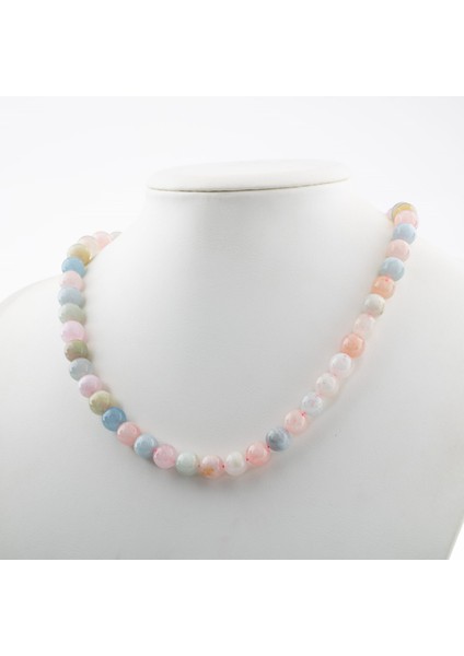 Helidor 8 mm Dizi Doğal Taş Kolye