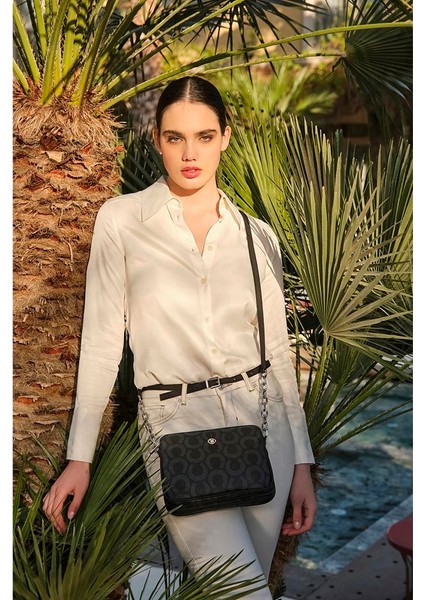 Çapraz Askılı Kadın Çanta Denim Us23217