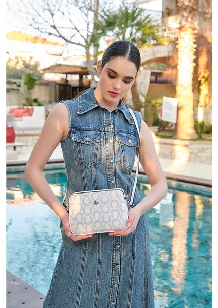 Çapraz Askılı Kadın Çanta Denim Us23217 fırsatları