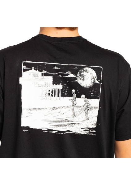 Night Ride Ss Erkek Siyah T-Shirt EBYZT00108-BLK indirimleri