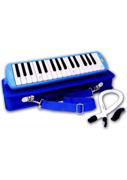 Melodika 32 Tuşlu Çantalı Mavi Ln-32