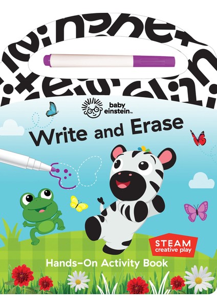Baby Einstein: Write And Erase Hands-On Activity Book