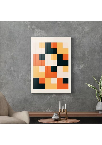 Cam Tablo Bohem Colour Square modelleri