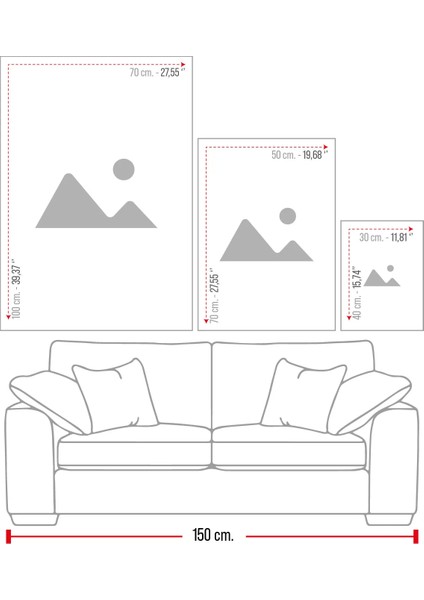 Cam Tablo Bohem Colour Square fırsatları