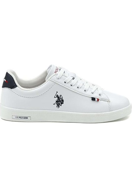 0726 Erkek Beyaz Sneaker Spor Ayakkabı - BTMK00726-BEYAZ-45