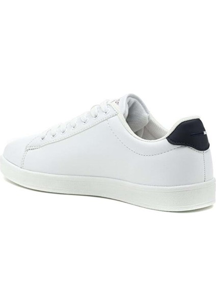 0726 Erkek Beyaz Sneaker Spor Ayakkabı - BTMK00726-BEYAZ-45