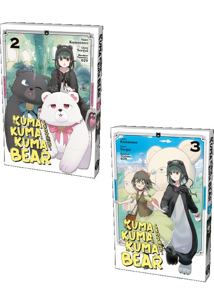 Kuma Kuma Bear 2-3. Ciltler Manga Seti