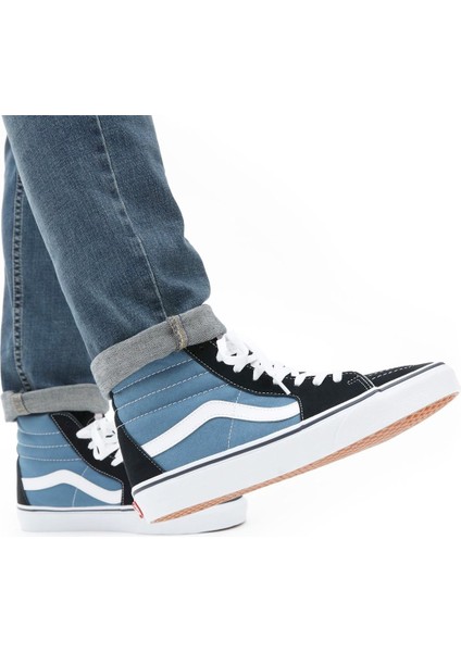 UA Sk8-Hi Navy Unisex Spor Ayakkabısı