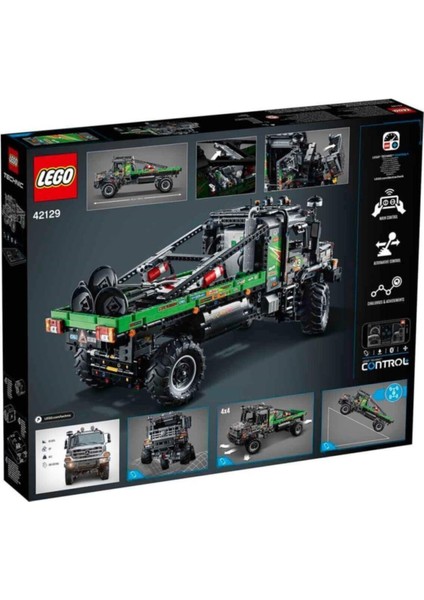 Technic 4x4 Mercedes-Benz Zetros Kamyon 42129 modelleri