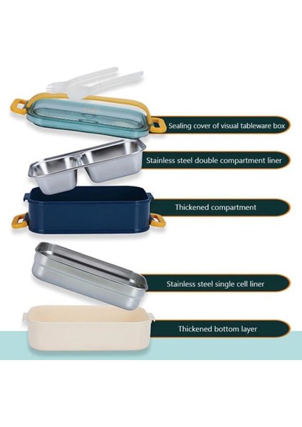 Iç Kısım 304 Paslanmaz Çelik Çift Katmanlı Saklama Kabı modelleri