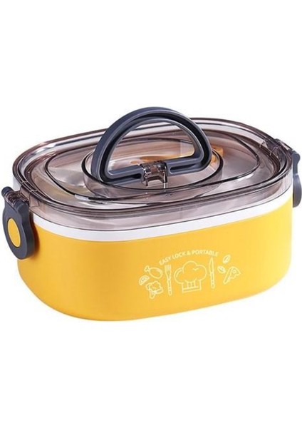 Iç Kısım Paslanmaz Çelik 600ml Saklama Kabı