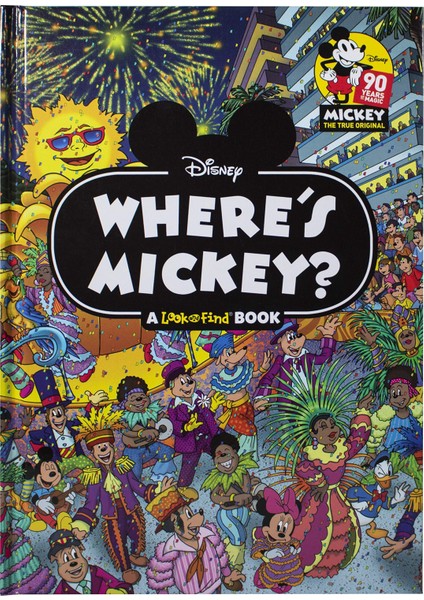 Disney: Where's Mickey Mouse A Look And Find Book Activity