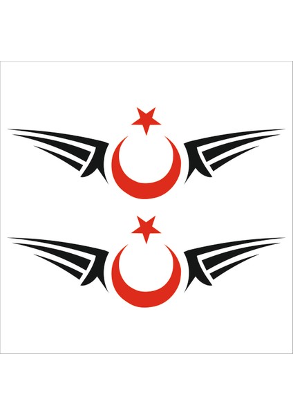 Araç Ayna Kabağı Sticker (Model 2)