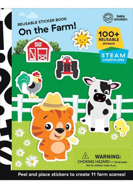 Baby Einstein: Sticker Book-  On The Farm!