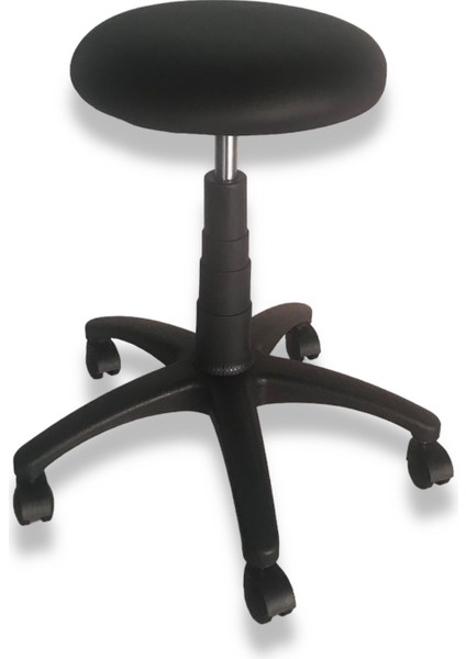 Döner Tabure Amortisörlü Tekerli Tabure Ofis Tabure Tekerlekli modelleri