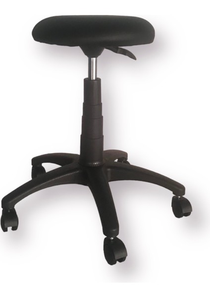 Döner Tabure Amortisörlü Tekerli Tabure Ofis Tabure Tekerlekli