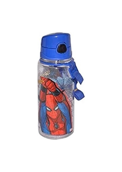 Lisanslı Plastik 500 ml Askılı Şeffaf Matara