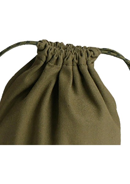 Canvas Drawstring Torbası, Mutfak Gelen Organizatörü, Yeşil Küçük Taşıma Hafif Dayanıklı (Yurt Dışından) modelleri