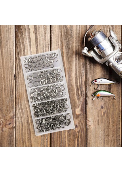 200PCS Balıkçı Ekipmanı Oval Dairesi Için Balıkçılık Bölünmüş Cazibe Konnektörü (Yurt Dışından) fiyatları