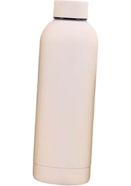 Yalıtımlı Su Şişesi Metal Vakumu Sırt Çantasıyla Tırmanma Açık Bej 500ML (Yurt Dışından) modelleri