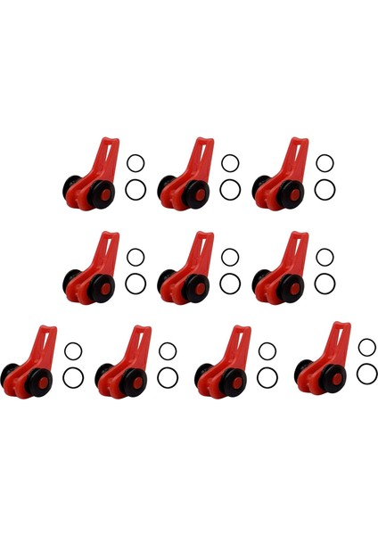 10X Balıkçılık Kancaları Kaleci Balıkçılık Çubuk Kanca Tutucu Balıkçılık Direği Kanca Kaleci Kırmızı (Yurt Dışından) modelleri