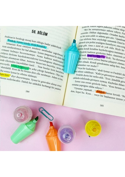 6'lı Cup Dondurma Tasarımlı Keçeli Kalem Cupdondurma fiyatları