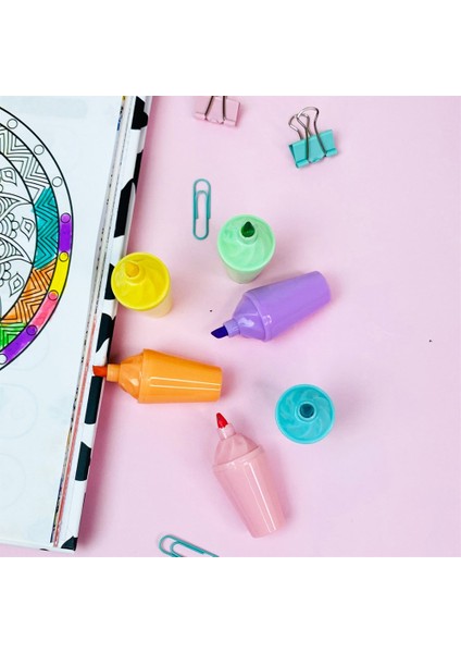 6'lı Cup Dondurma Tasarımlı Keçeli Kalem Cupdondurma modelleri