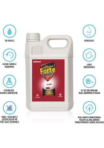 Forte Haşere Böcekler İçin 5 lt