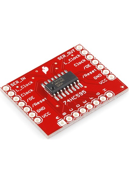 74HC595 - Sparkfun Shift Register Breakout Standart