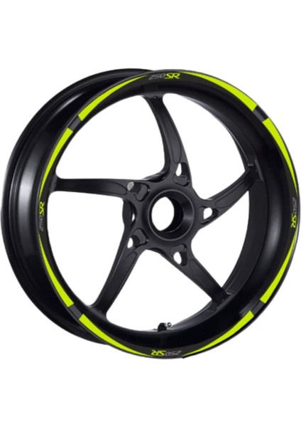 Cf Moto 250 Sr 2020 - 2024 Uyumlu 1 Set Jant Şeridi 002