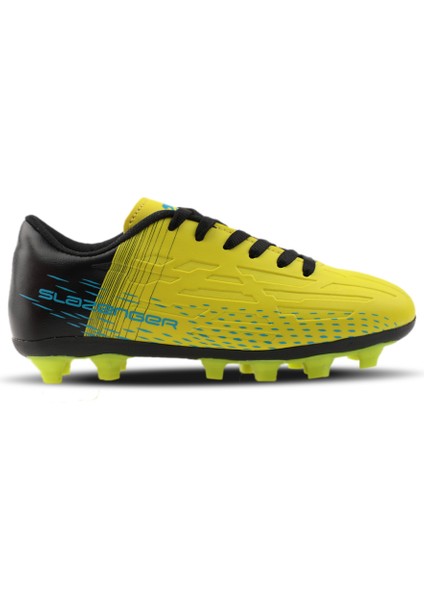 SCORE I KRP Erkek Çocuk Halısaha Futbol Kramponu Neon Sarı / Siyah