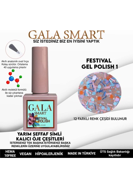 Festival Kalıcı Oje 10 ml F1