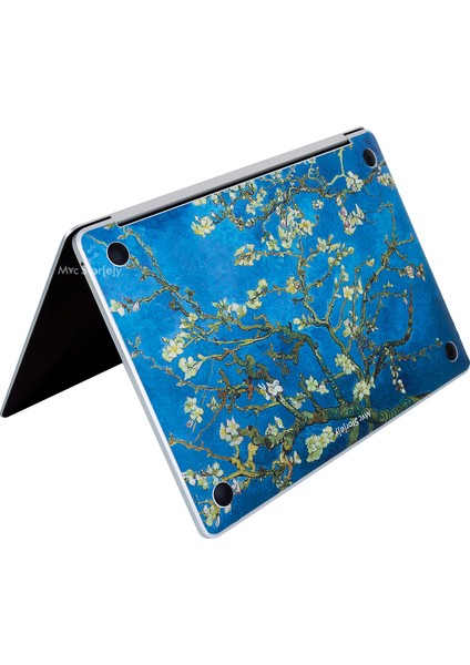 Macbook Pro Kılıf 13inç M1-M2 Laptop Kaplama Sticker Koruyucu A2338 ile Uyumlu Flower03NL indirimleri