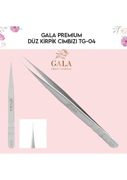 Gala Premium Ipek Kirpik Cımbız Tg-04