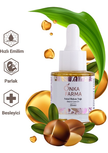 Onkafarma Sakal Bakım Yağı - %100 Doğal Içerik ve Onarıcı Etki Dolgunlaştırıcı - 20 ml fiyatları