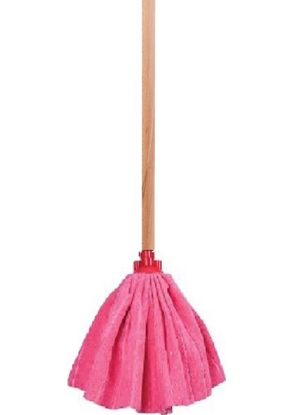 Mop Mikrofiber Havlu Paspas Yedek Mop Ucu ve Ahşap Saplı Takım