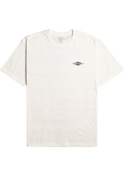 Night Ride Ss Erkek Beyaz T-Shirt EBYZT00108-OFW