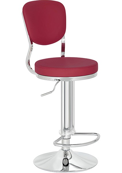 Obje Deri Bar Sandalyesi