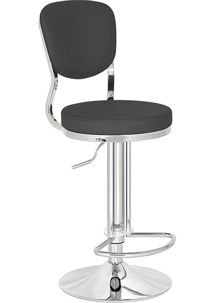 Obje Deri Bar Sandalyesi