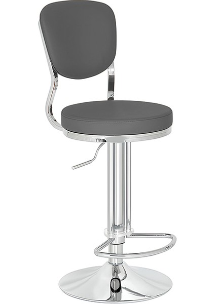 Obje Deri Bar Sandalyesi