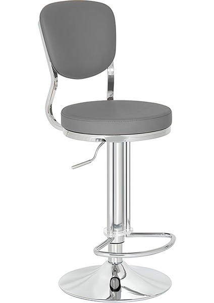 Obje Deri Bar Sandalyesi