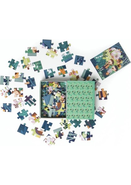 Hansel ile Gratel Puzzle Yapboz 3+Yaş