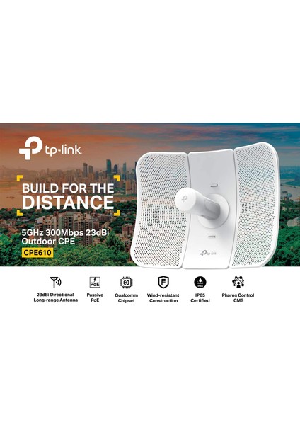 CPE610, 5ghz 300 Mbps 23DBI Dış Mekan Cpe