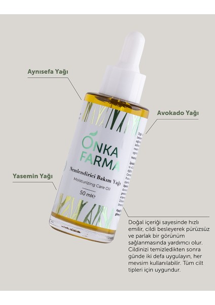Nemlendirici Bakım Yağı - %100 Doğal Içerik Hızlı Emilim Parlak Görünüm - 50 ml fiyatları