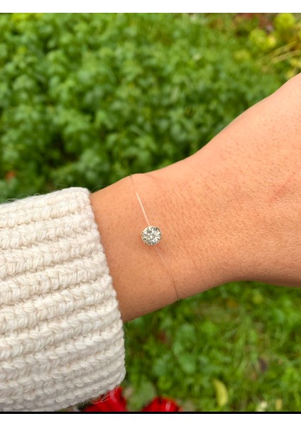 Tek Taş Hayalet Misina Bileklik